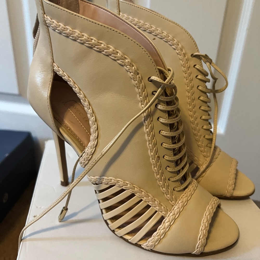 Lace up heels